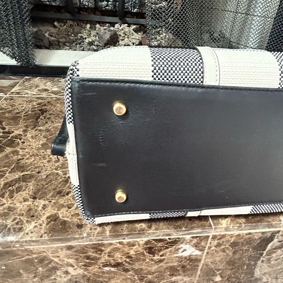 Tory Burch Gingham Tote - Picture 11 of 14